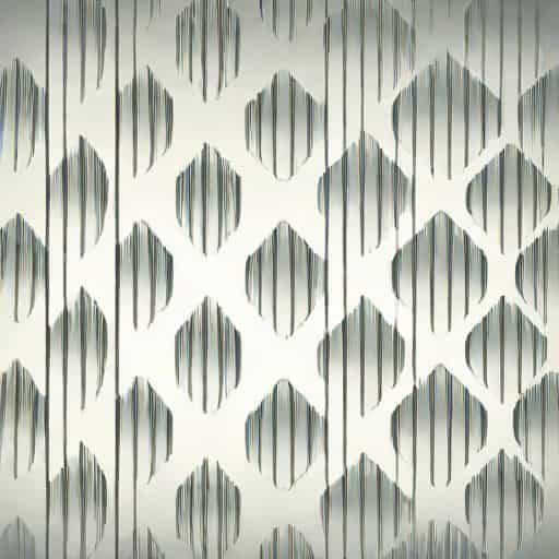 Vertical Reflection Frieze Pattern