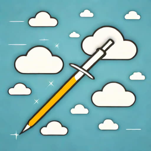 Vibrant Cloud Swordplay