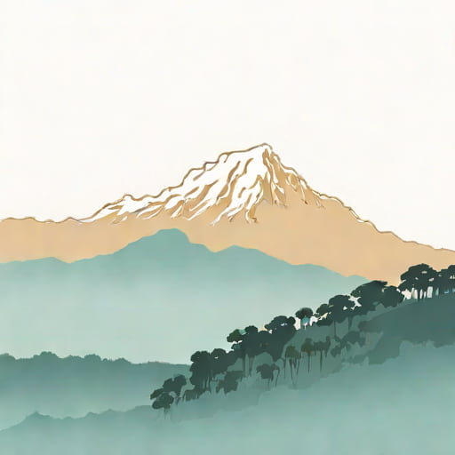 View Of Kanchenjunga From Kalimpong