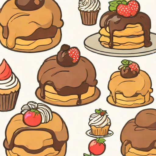 Vintage Minnie Brown Betty Profiterole