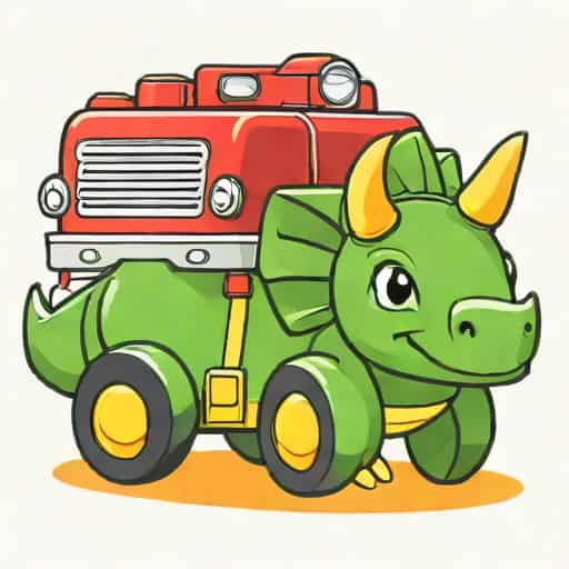 Vtech Switch And Go Triceratops Fire Truck