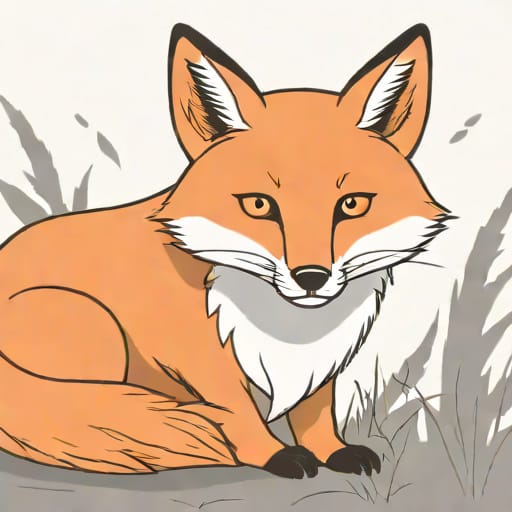 Vulpes Inculta Terrifying Presence