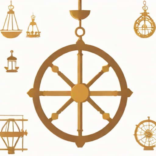 Wagon Wheel Chandelier