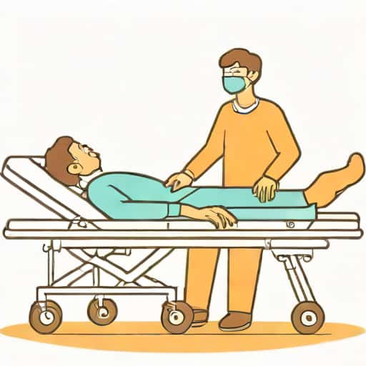 When Transferring A Postoperative Patient Who Is Unable To Ambulate