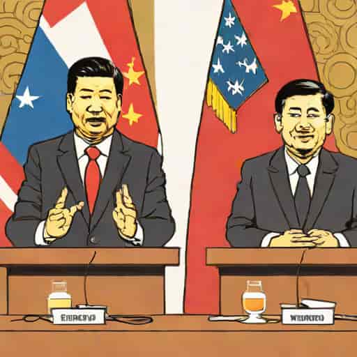 Xi Jinping Macron Press Conference