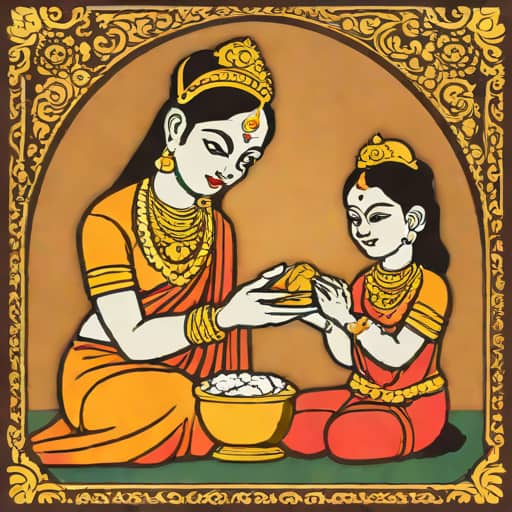 Yashoda Feeding Krishna Images