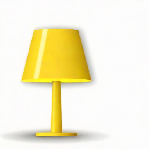 Yellow Glass Lampshade