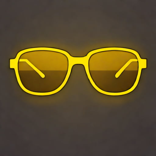 Yellow Nighttime Driving Glasses