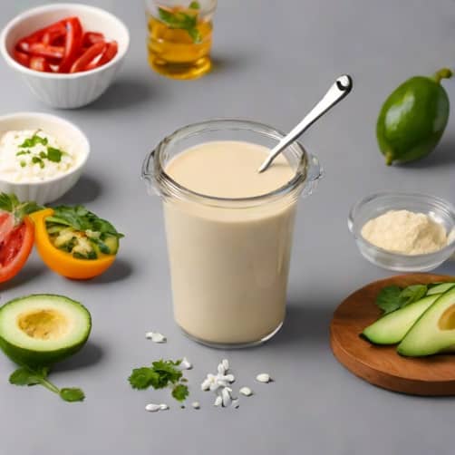 Yoghurt Dressing For Fajitas