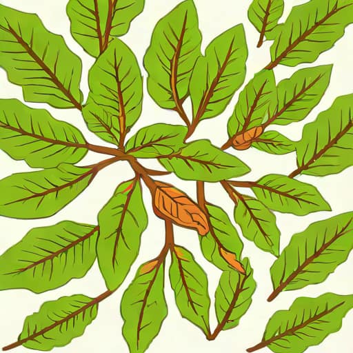 Young Tamarind Leaves In Brine