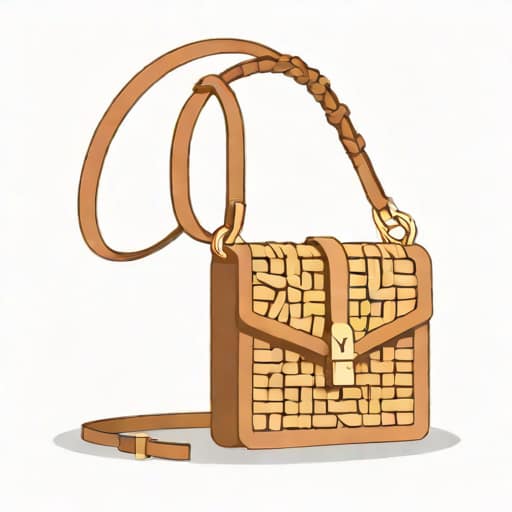Ysl Woven Crossbody