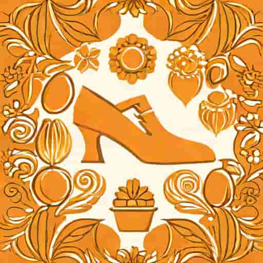 Zara Golden Decade Glamorous Orange