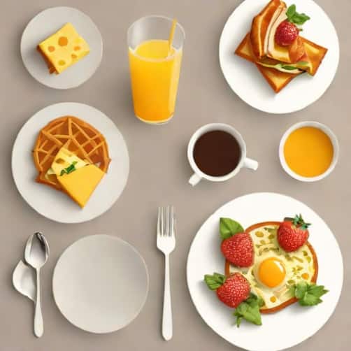 Zellys Heavenly Breakfast Menu