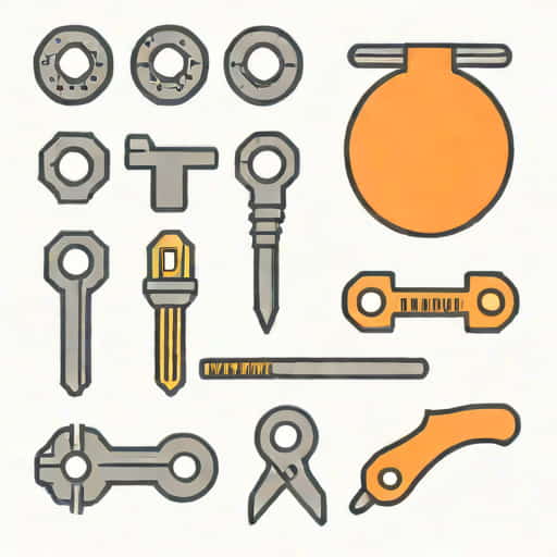 Zipper Insertion Pin Repair Kit