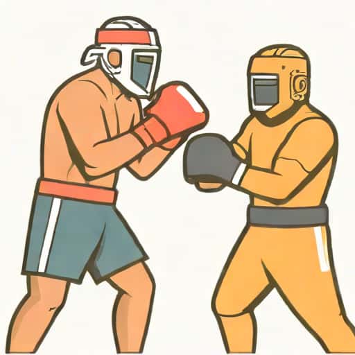Zoned Out While Sparring
