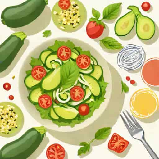 Zucchini Salad Recipes Raw