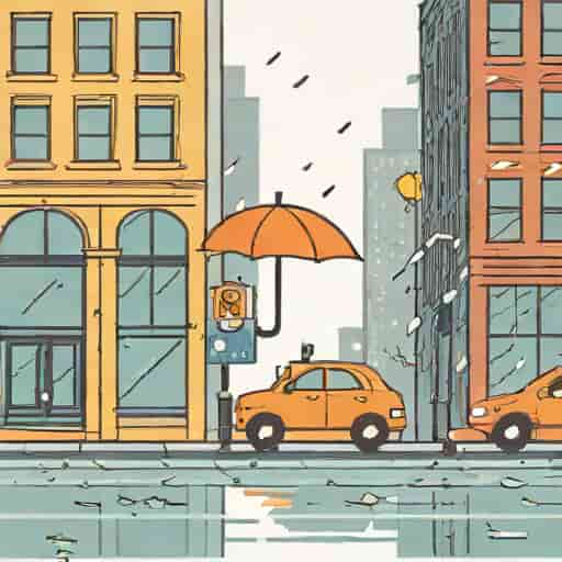 A Rainy Day In New York