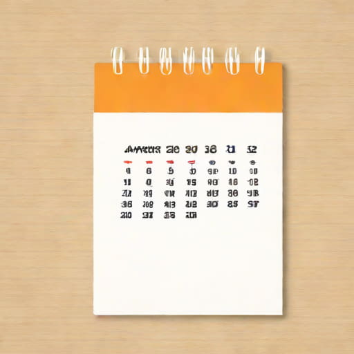 April Calendar Printable
