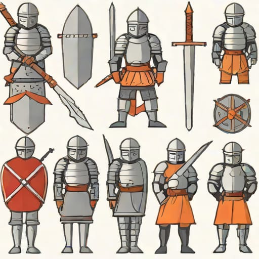 Armoured Swordsmen Medieval 2