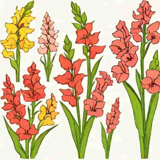 Arreglos Florales Con Gladiola
