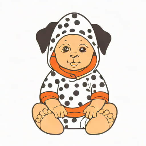 Baby Dalmatian Costume