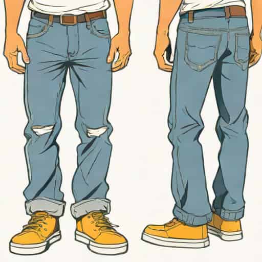 Baggy Baggy Jeans Men