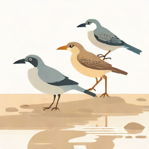 Birds That Inhabit Mudflats And Shorelines