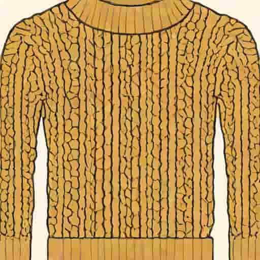 Cable Knit Turtleneck Sweater