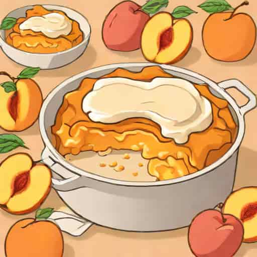 Cake Mix Peach Cobbler Recipe