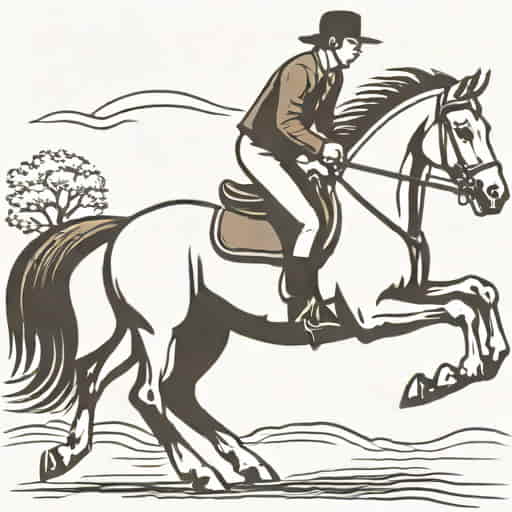 Cantering On A Horse English