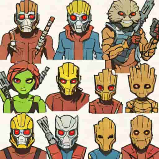 Characters In Guardians Of The Galaxy