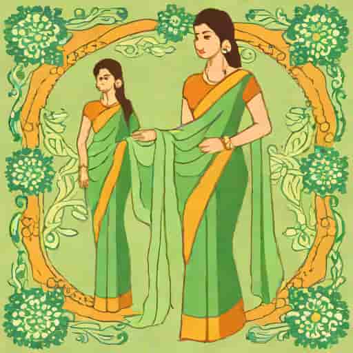 Chiffon Handwork Saree