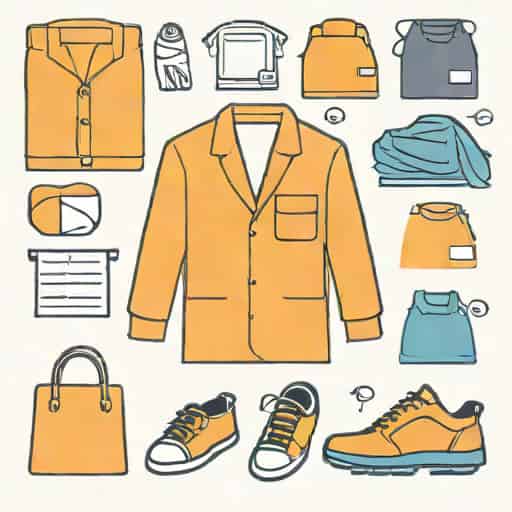 Clothing Donation Itemization Form