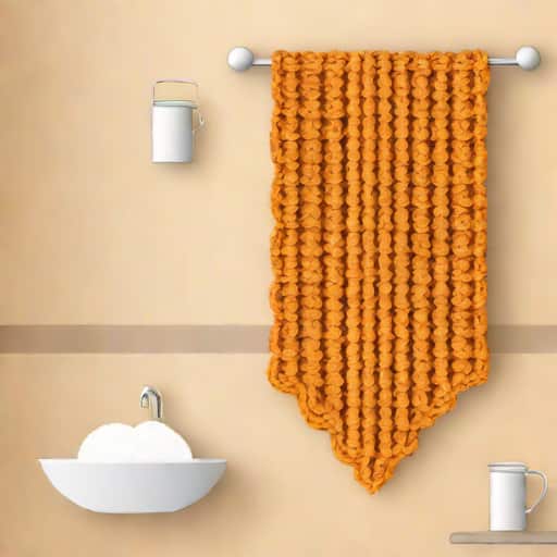 Crochet Serviette Salle De Bain