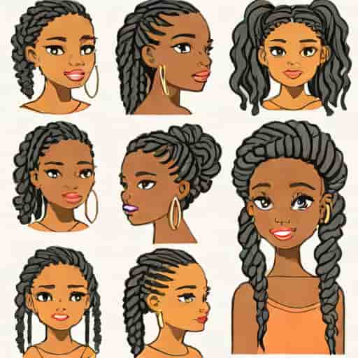 Cute Braid Hairstyles Black Girl