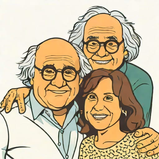 Danny Devito And Rhea Perlman