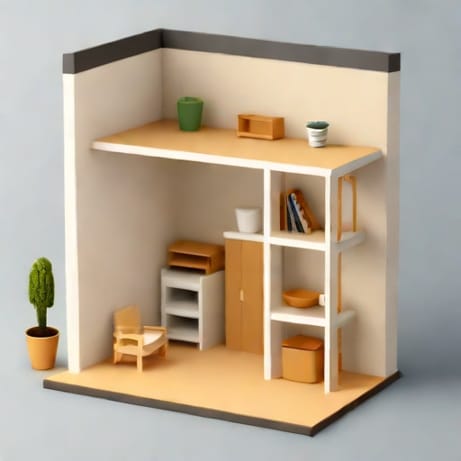 Diy Miniature Dollhouse Kit