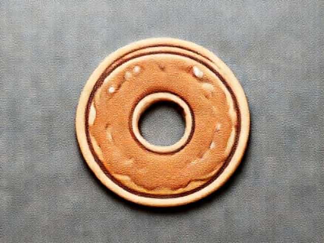 Donut Shaped Moleskin Pad