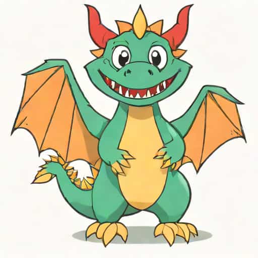 Dragon Puppet Paper