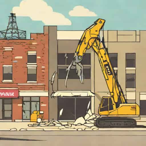 Eau Claire Market Demolition