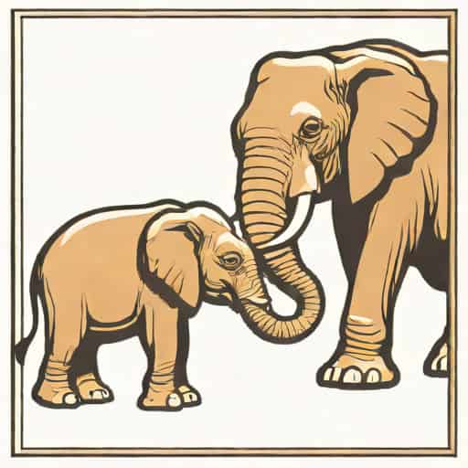 Elephants Trained To Paint