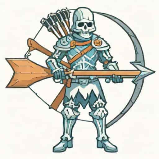 Elite Grade Frost Skeleton Crossbowman