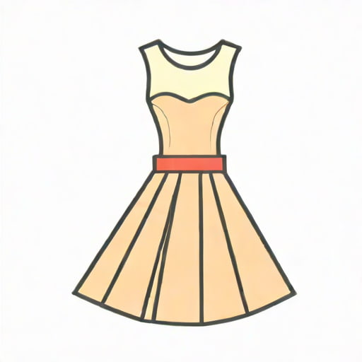 Empire Waist A Line Taffeta