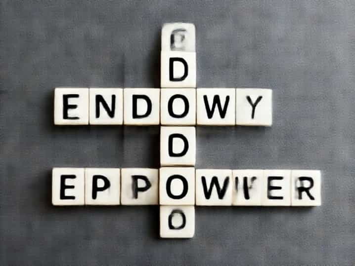 Endow Or Empower Crossword