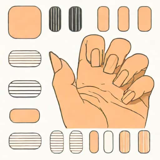 Fingernails With Vertical Lines