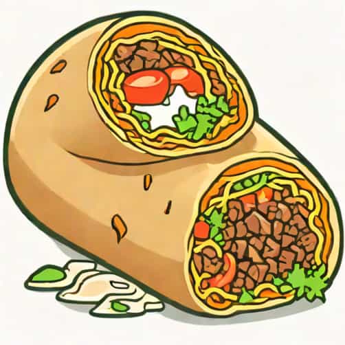 Five Layer Beefy Burrito