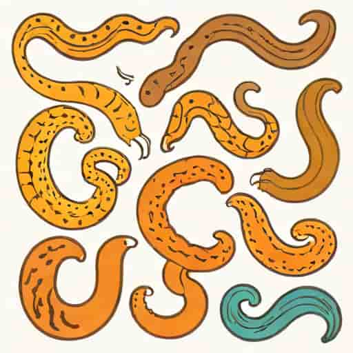 Flatworms Roundworms And Segmented Worms