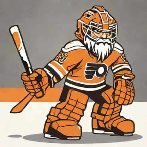 Flyers Mascot Before Gritty
