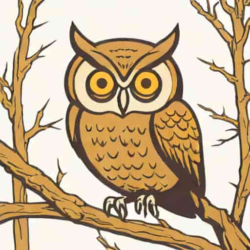 Foul Owl On The Prowl Original