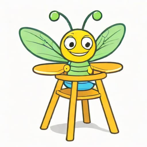 Freddie The Firefly Highchair Toy